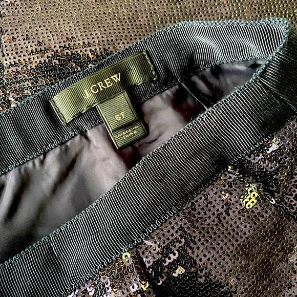 J. Crew Navy Sequin Short Skirt - Picture 5 of 5